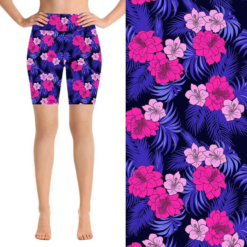 24/7 Biker Shorts - Blue Lagoon