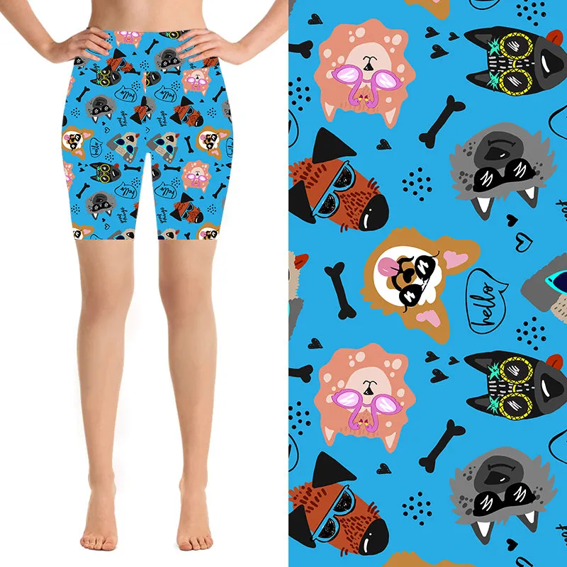 24/7 Biker Shorts - Dozens of Dogs