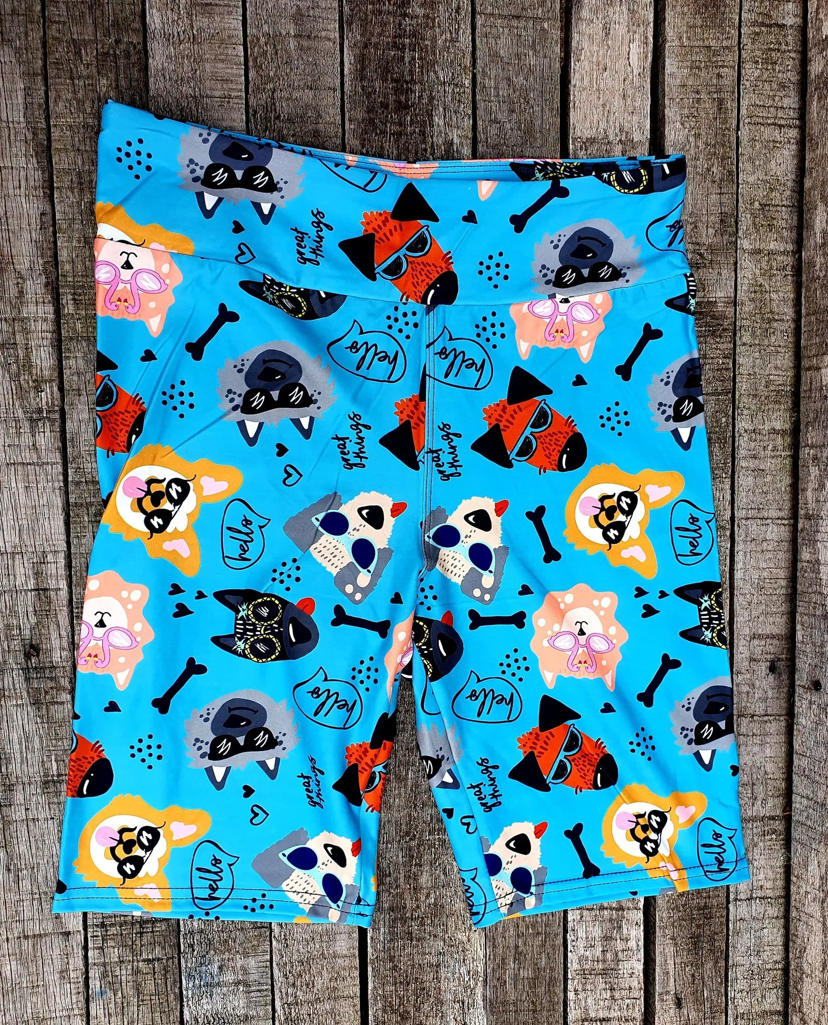 24/7 Biker Shorts - Dozens of Dogs