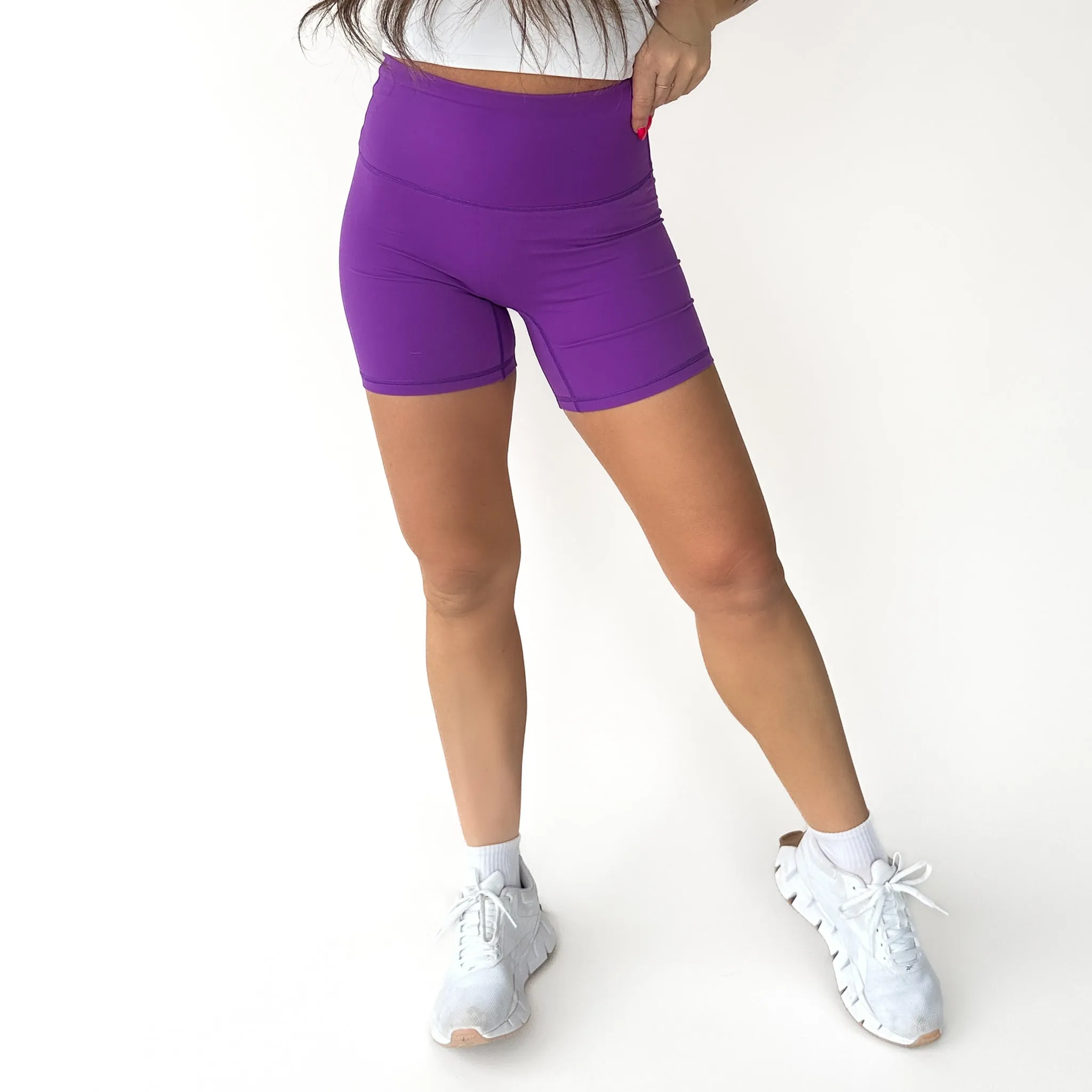 AIRE Ultra-Soft High Waist Biker Shorts | 5"