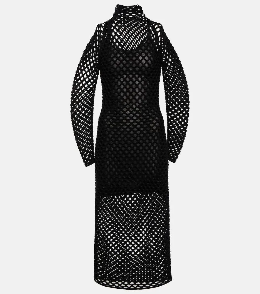 Alaia Sheer net gown