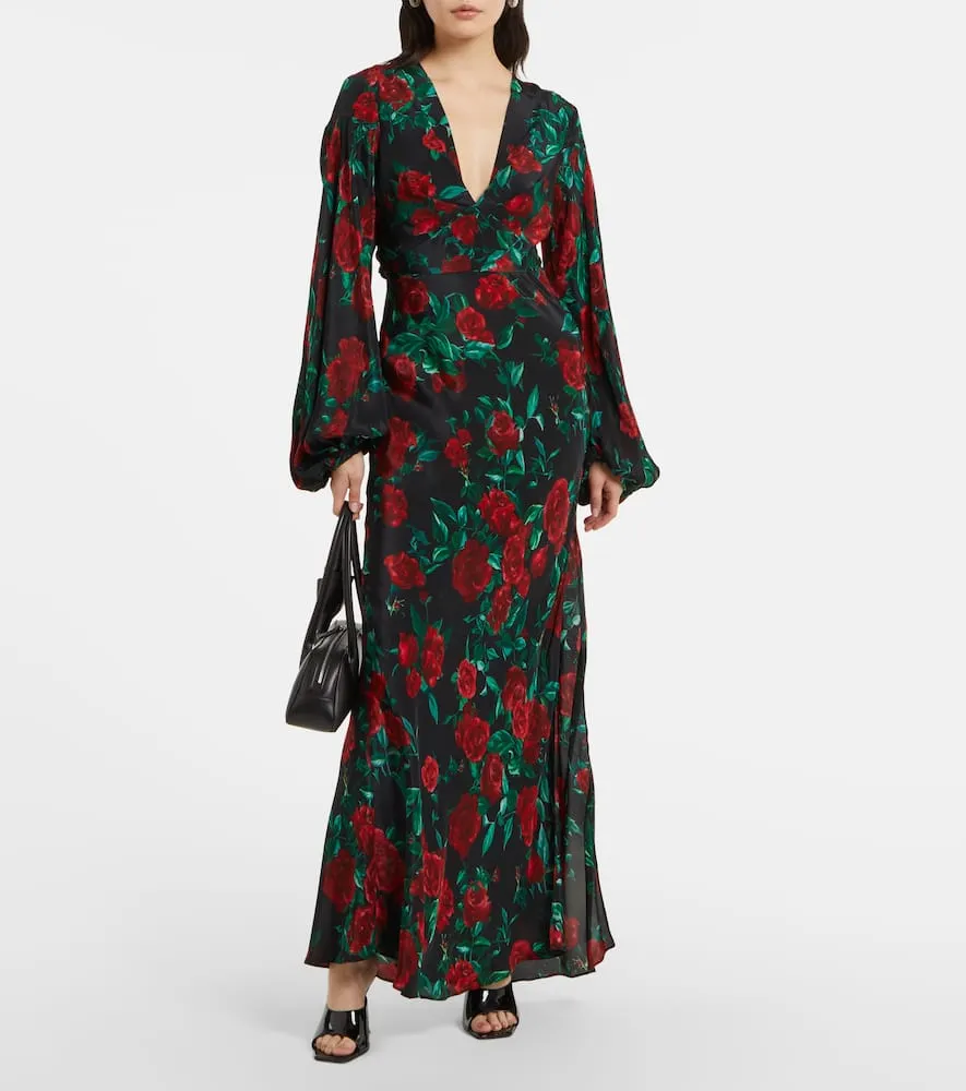 Alexandra Miro Eleanor floral maxi dress