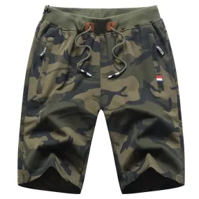 Angelo Ricci™ Casual Summer Cotton Camo Shorts