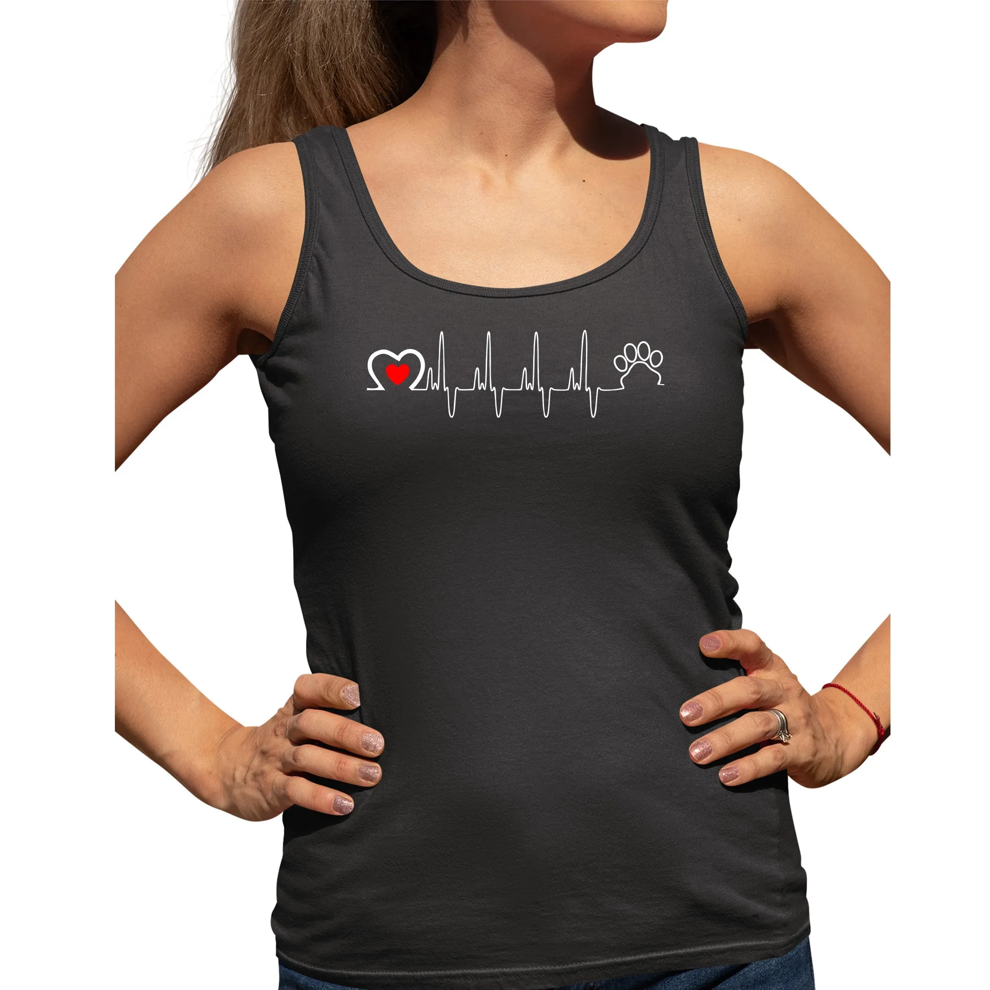 Animal Love Beat Women's Tank Top