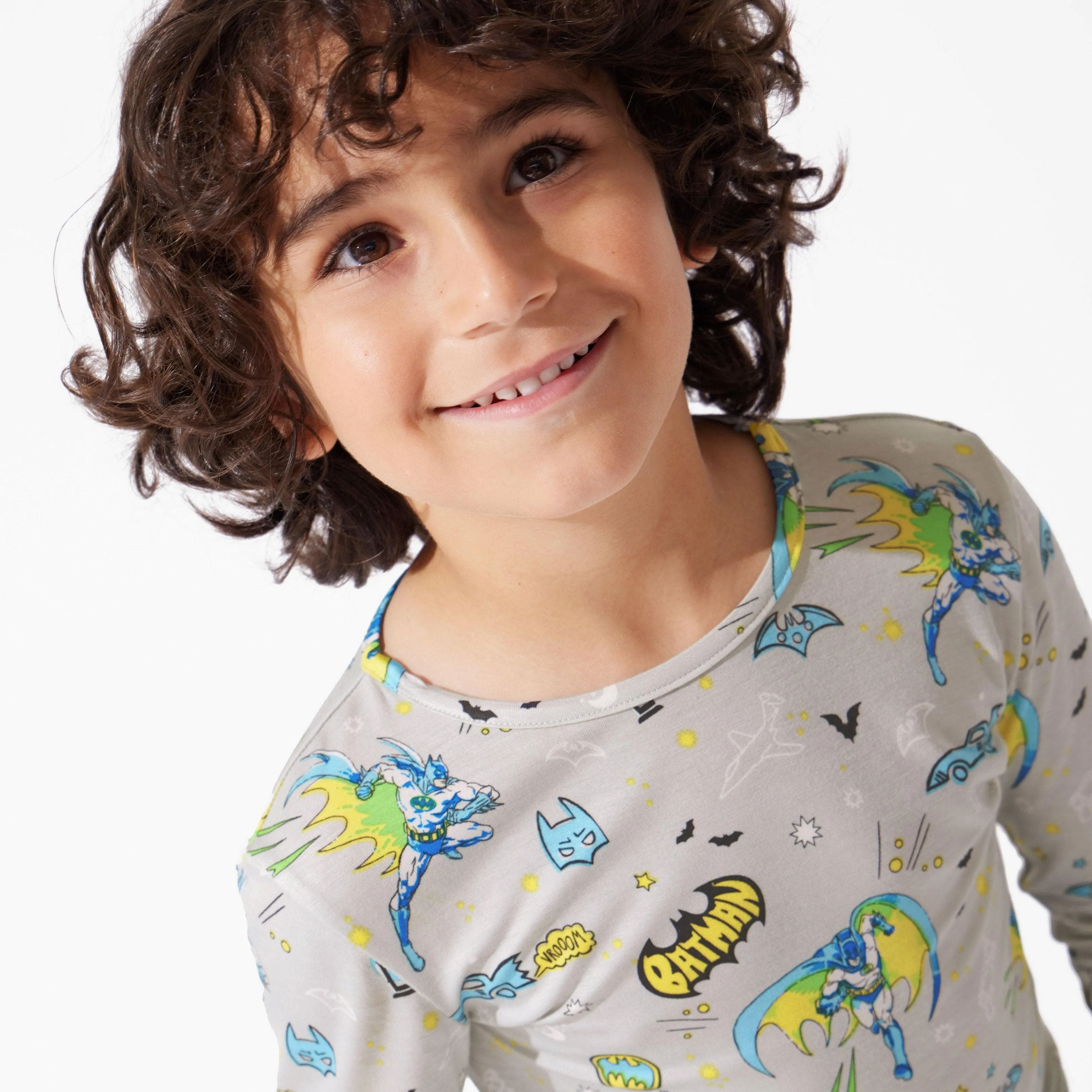 Bamboo Long Sleeve Pajama Set - Batman