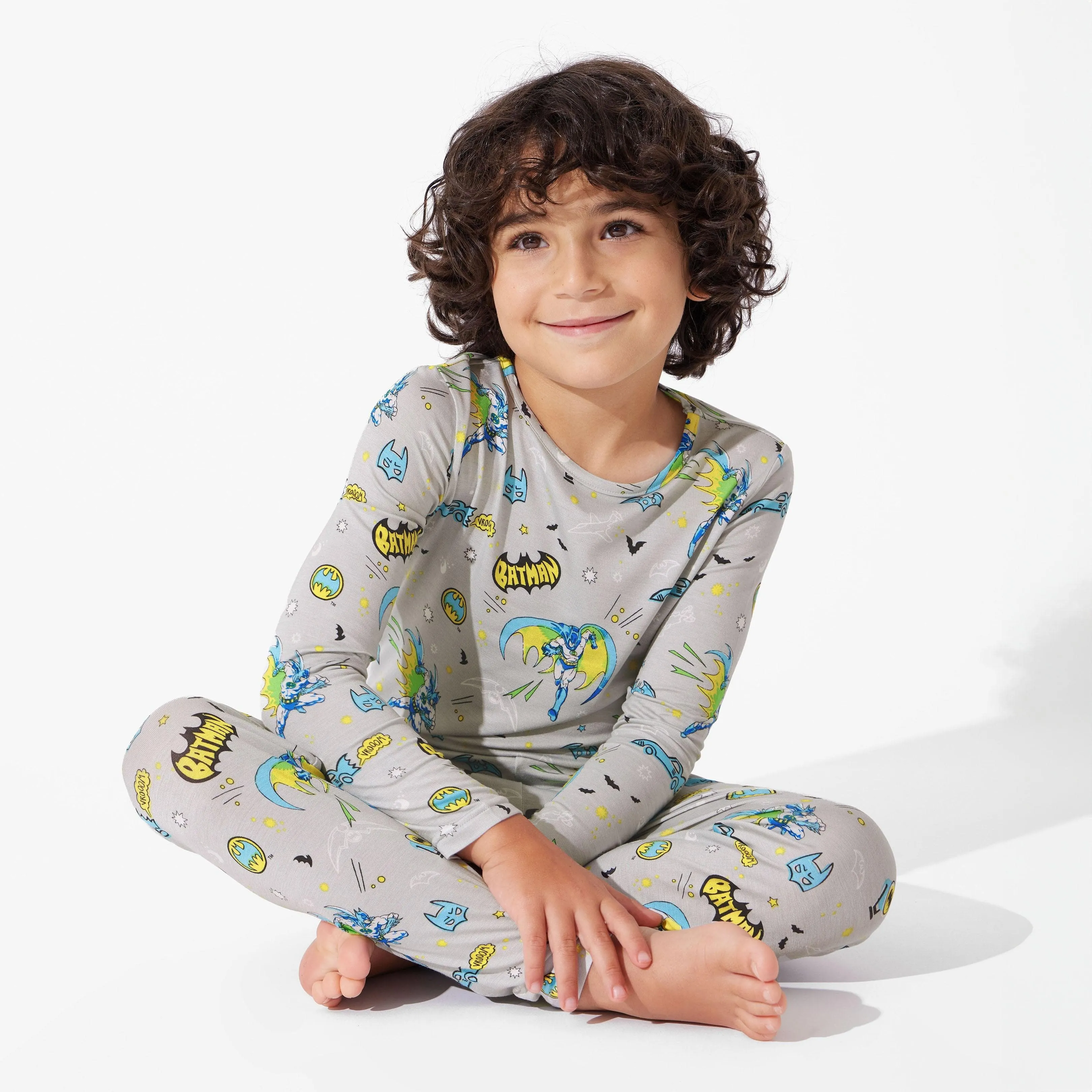 Bamboo Long Sleeve Pajama Set - Batman