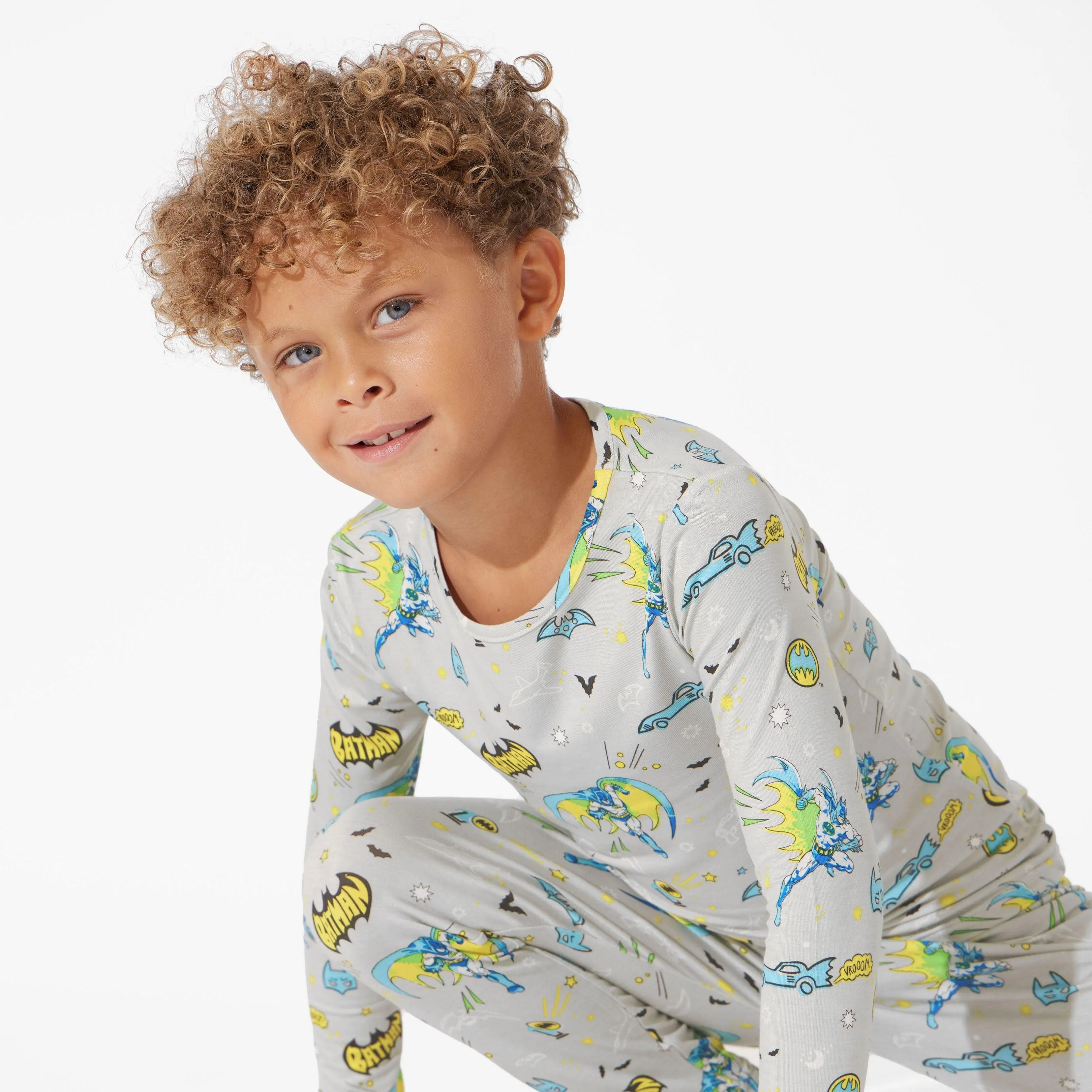 Bamboo Long Sleeve Pajama Set - Batman