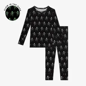 Bamboo Long Sleeve Pajama Set - Dancing Skelly