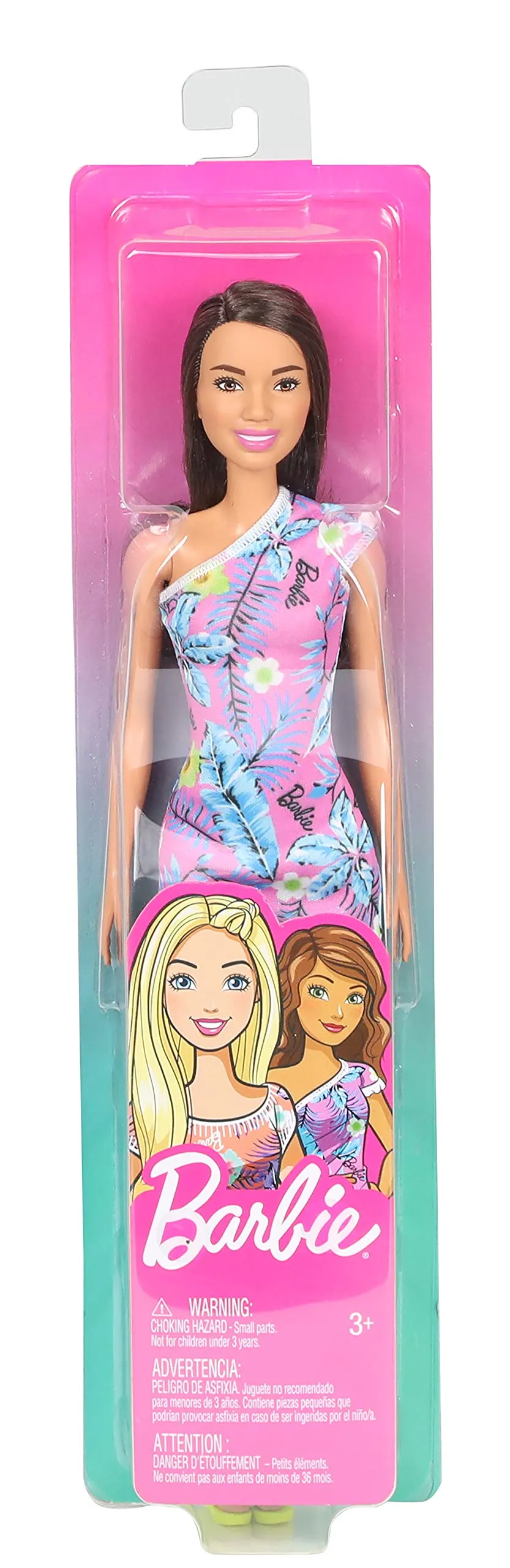 Barbie Beautiful Pink Flowery Dress