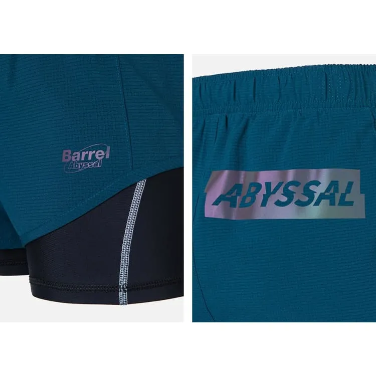 Barrel Womens Abyssal Urban Water Shorts-GREEN
