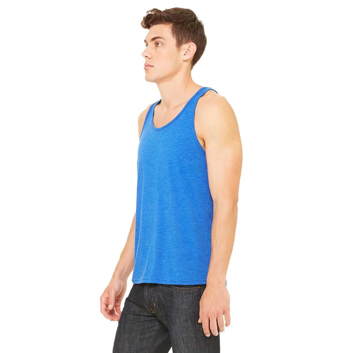 Bella   Canvas Unisex True Royal Triblend Jersey Tank