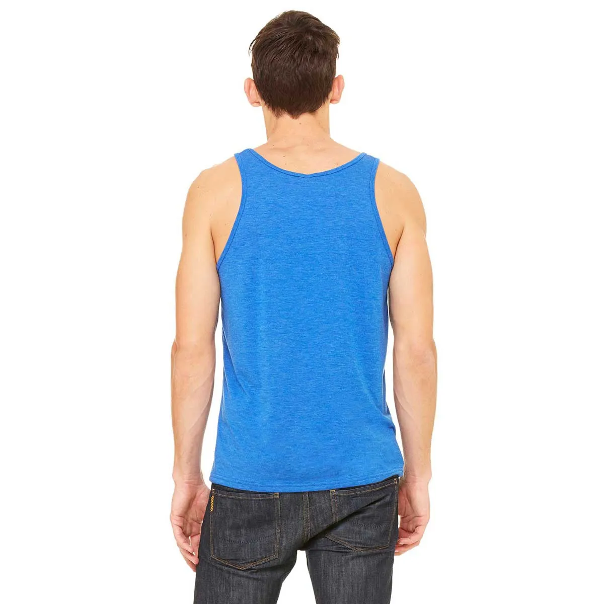 Bella   Canvas Unisex True Royal Triblend Jersey Tank