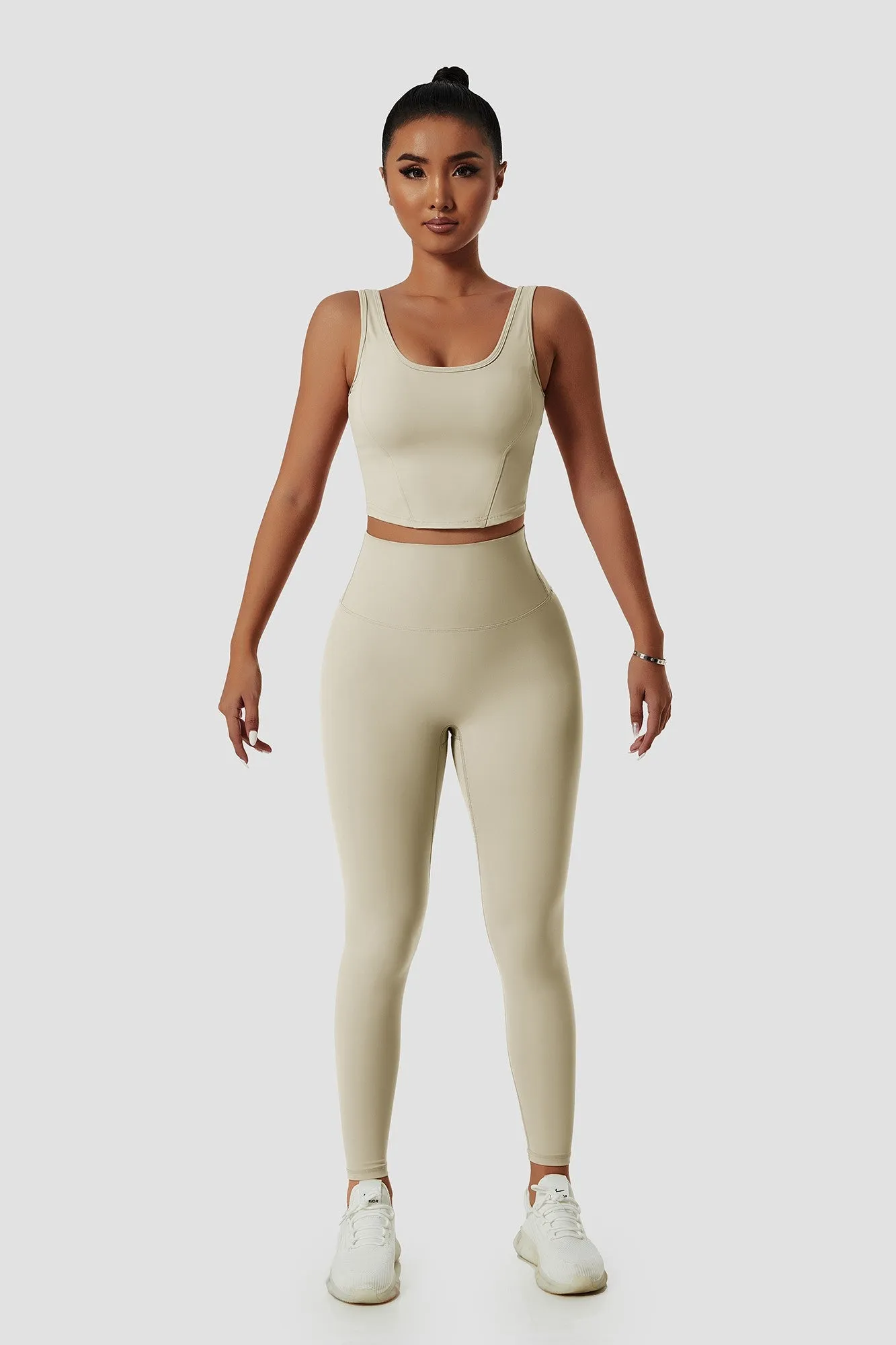 Corset Seamed Tank Top