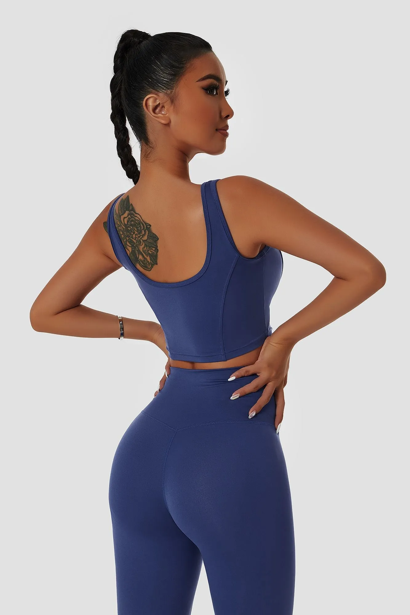Corset Seamed Tank Top