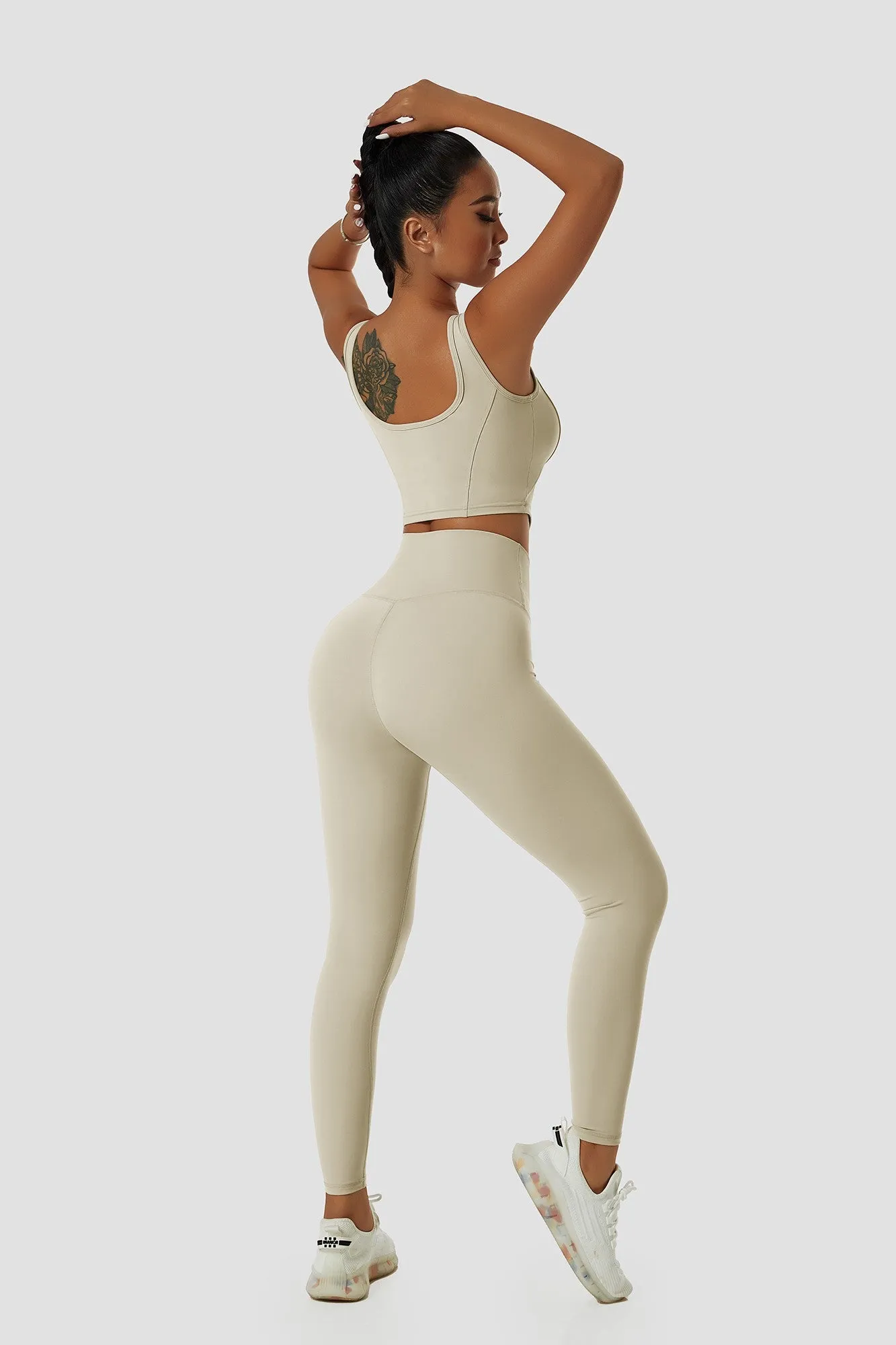 Corset Seamed Tank Top