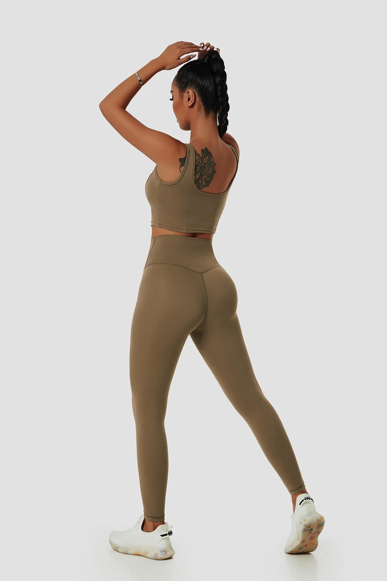 Corset Seamed Tank Top