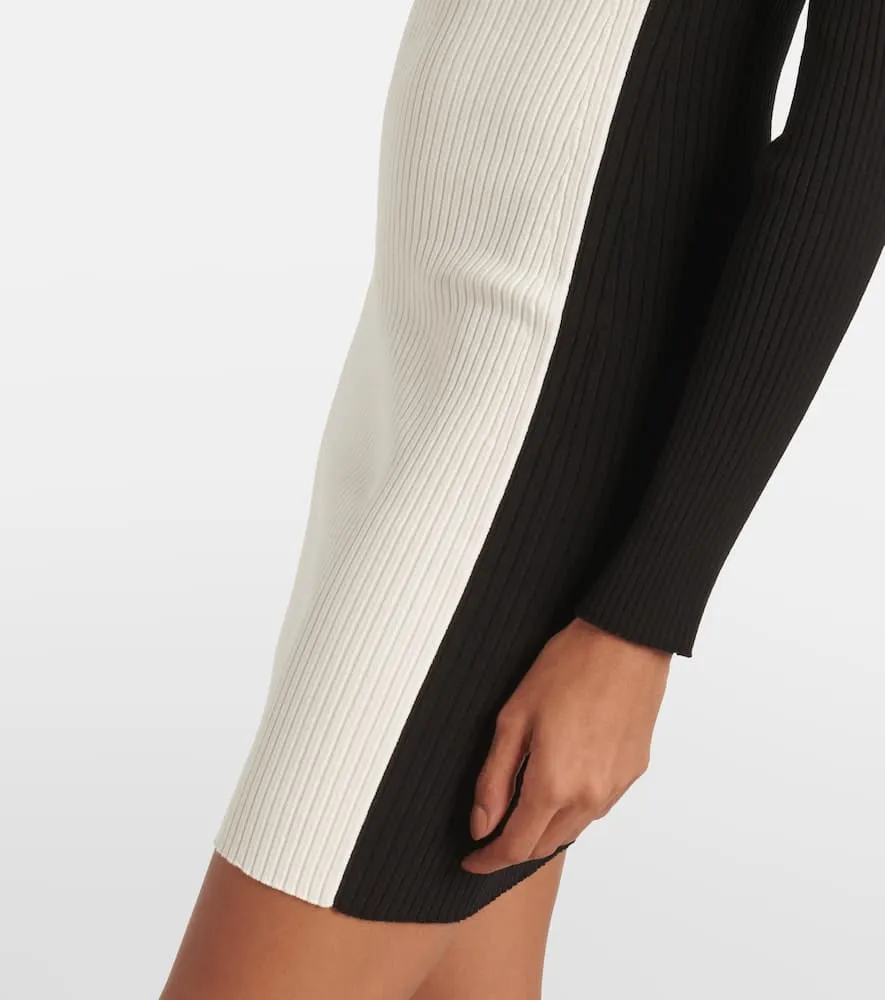 Courreges Colorblocked minidress