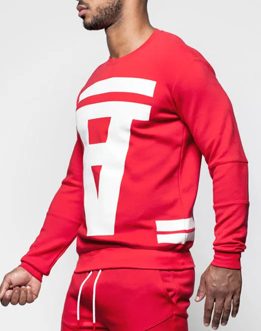Crimson Sweater - Red