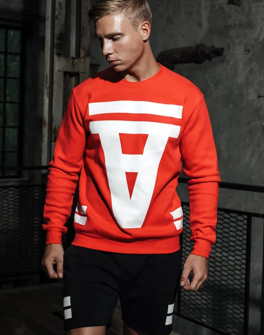 Crimson Sweater - Red