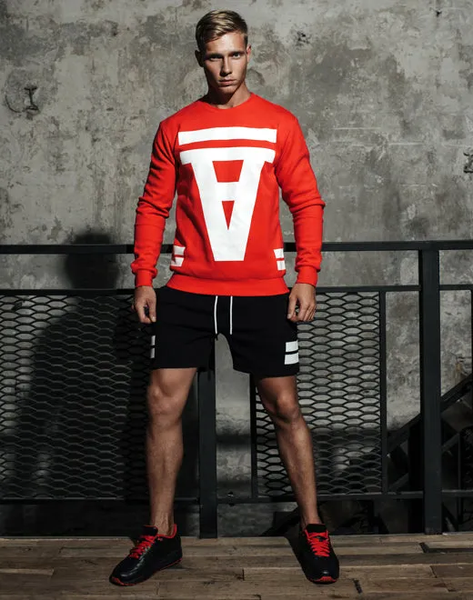 Crimson Sweater - Red