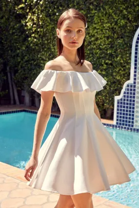 DO   BE Collection A-Line Ruffle Dress