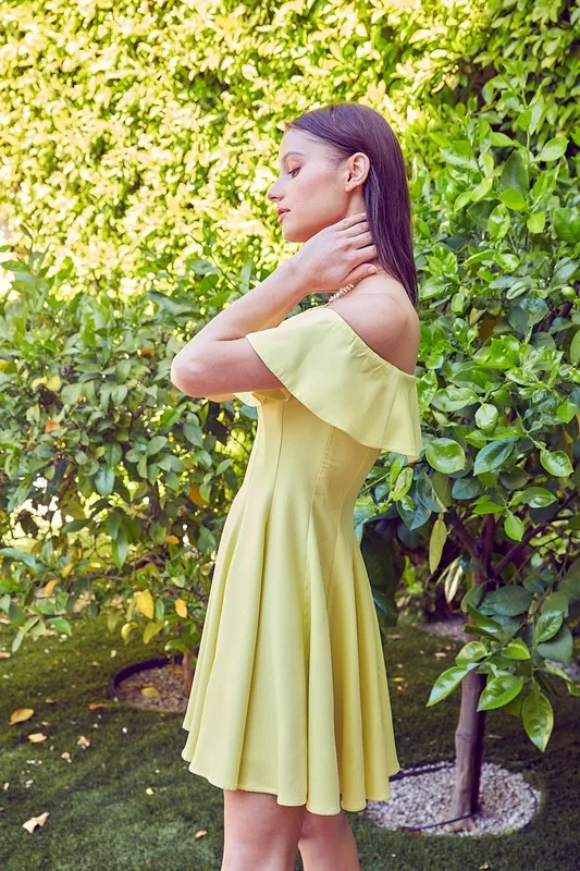 DO   BE Collection A-Line Ruffle Dress
