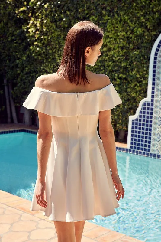 DO   BE Collection A-Line Ruffle Dress
