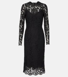 Dolce&Gabbana DG lace midi dress