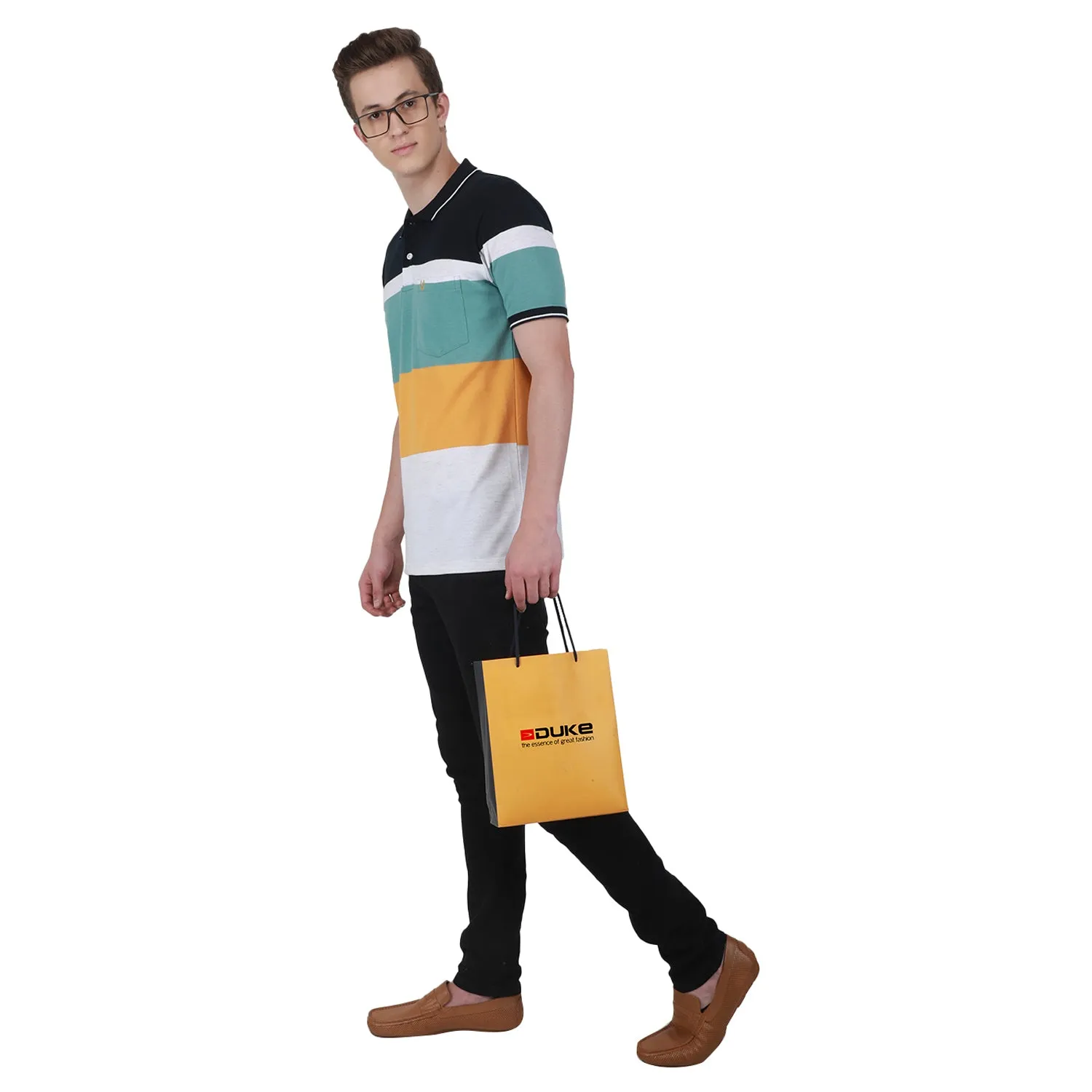 Duke Stardust Men Half Sleeve Cotton T-shirt (1181)