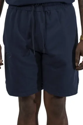Essential Navy Classic Leaf Shorts
