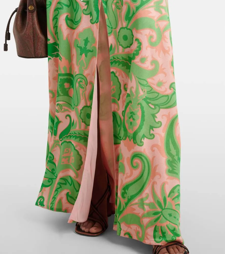 Etro Halterneck maxi dress