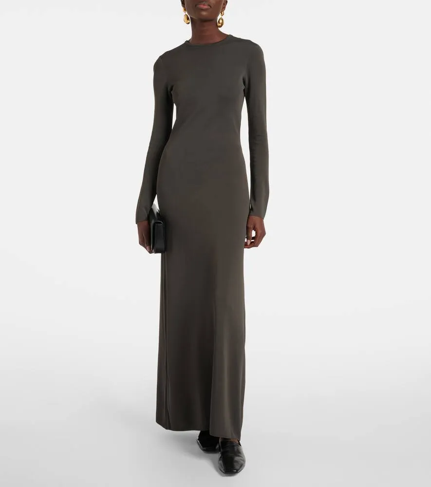 Fforme Scudder knitted maxi dress
