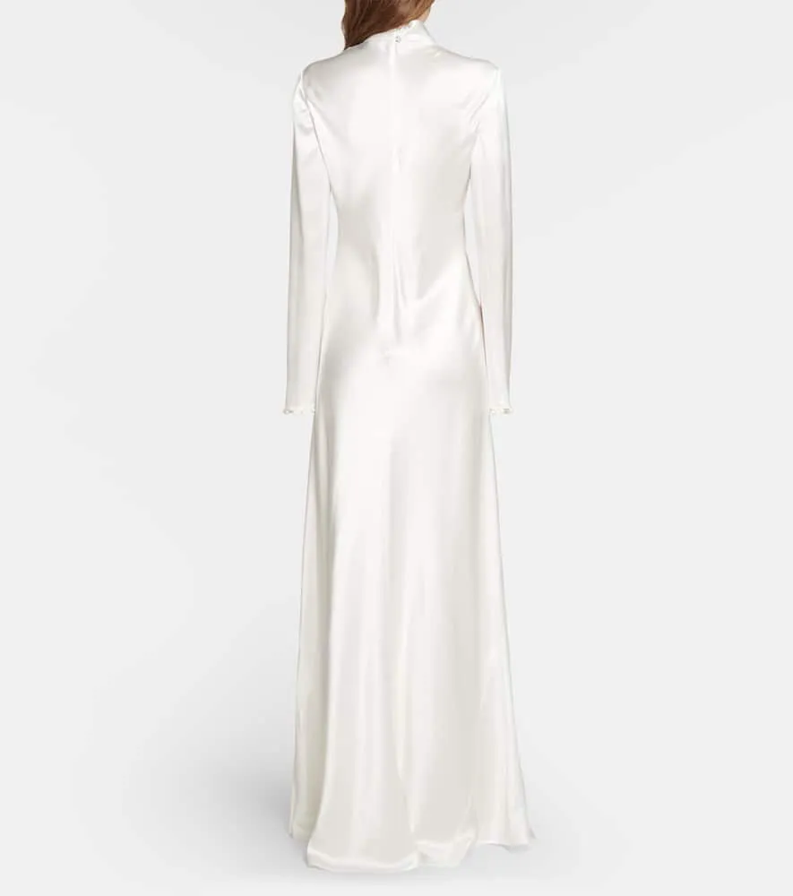 Galvan Bridal Praiano silk gown