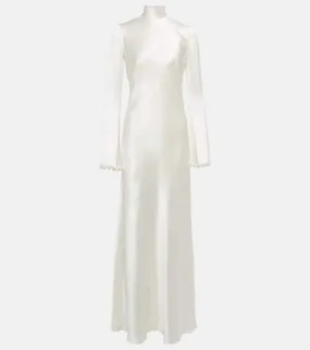Galvan Bridal Praiano silk gown