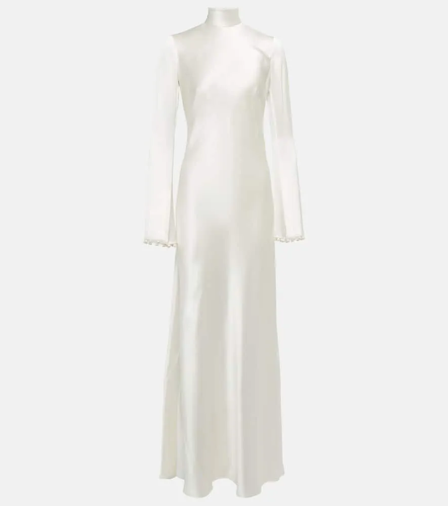 Galvan Bridal Praiano silk gown