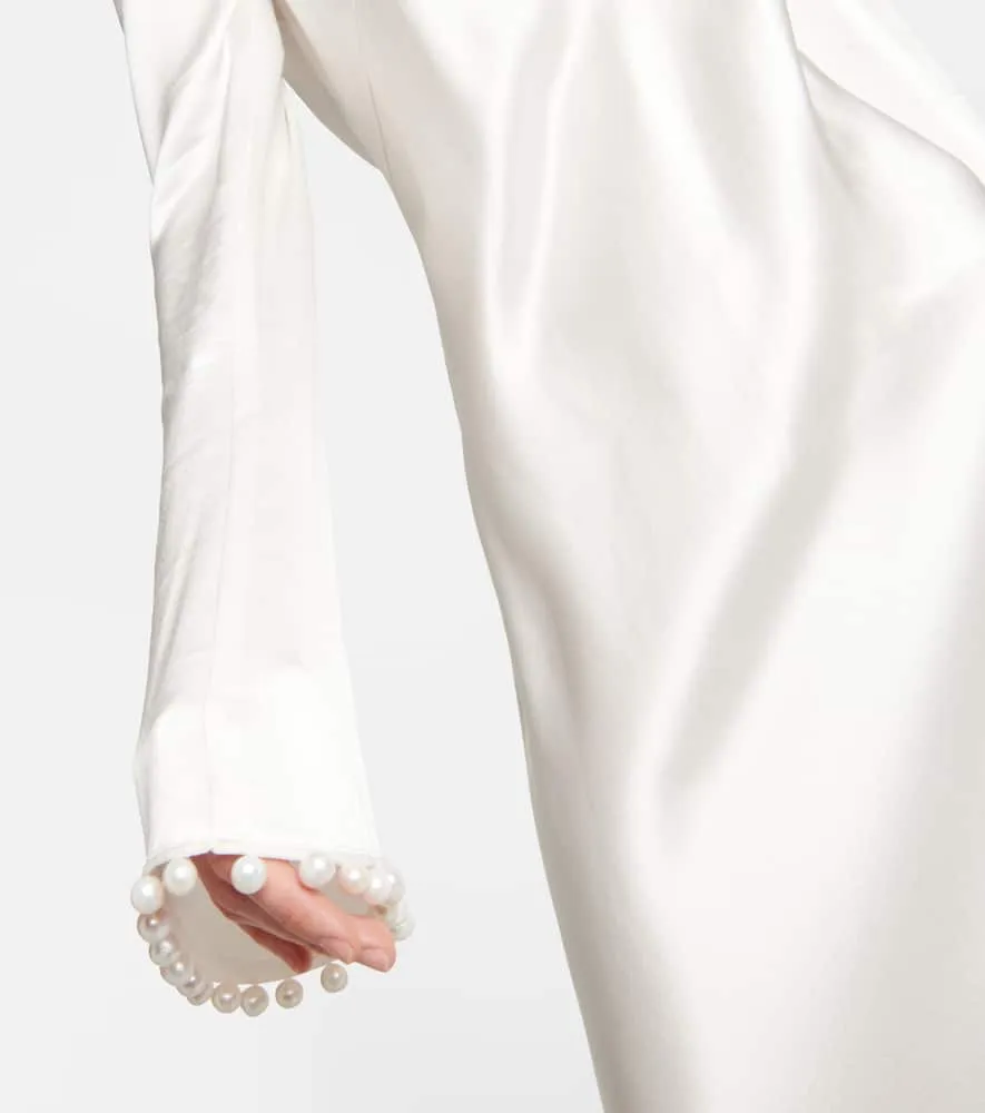 Galvan Bridal Praiano silk gown