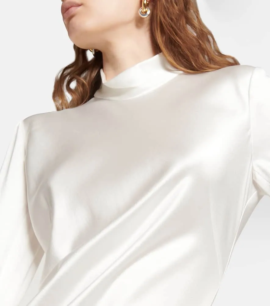 Galvan Bridal Praiano silk gown