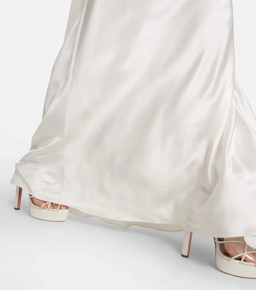 Galvan Bridal Praiano silk gown
