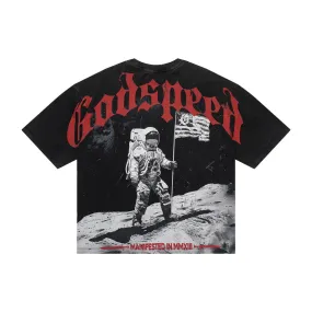 Godspeed Mens 1969? Crew Neck T-Shirt Black