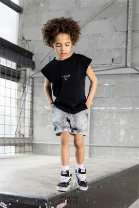 Grey soft shorts