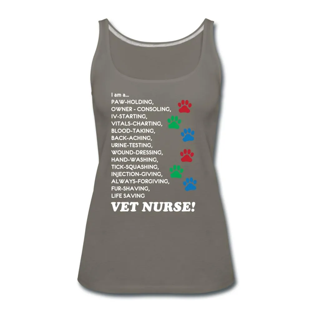 I am a... Vet nurse Women's Tank Top