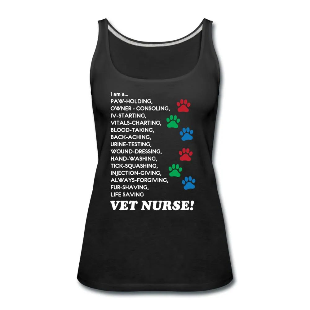 I am a... Vet nurse Women's Tank Top
