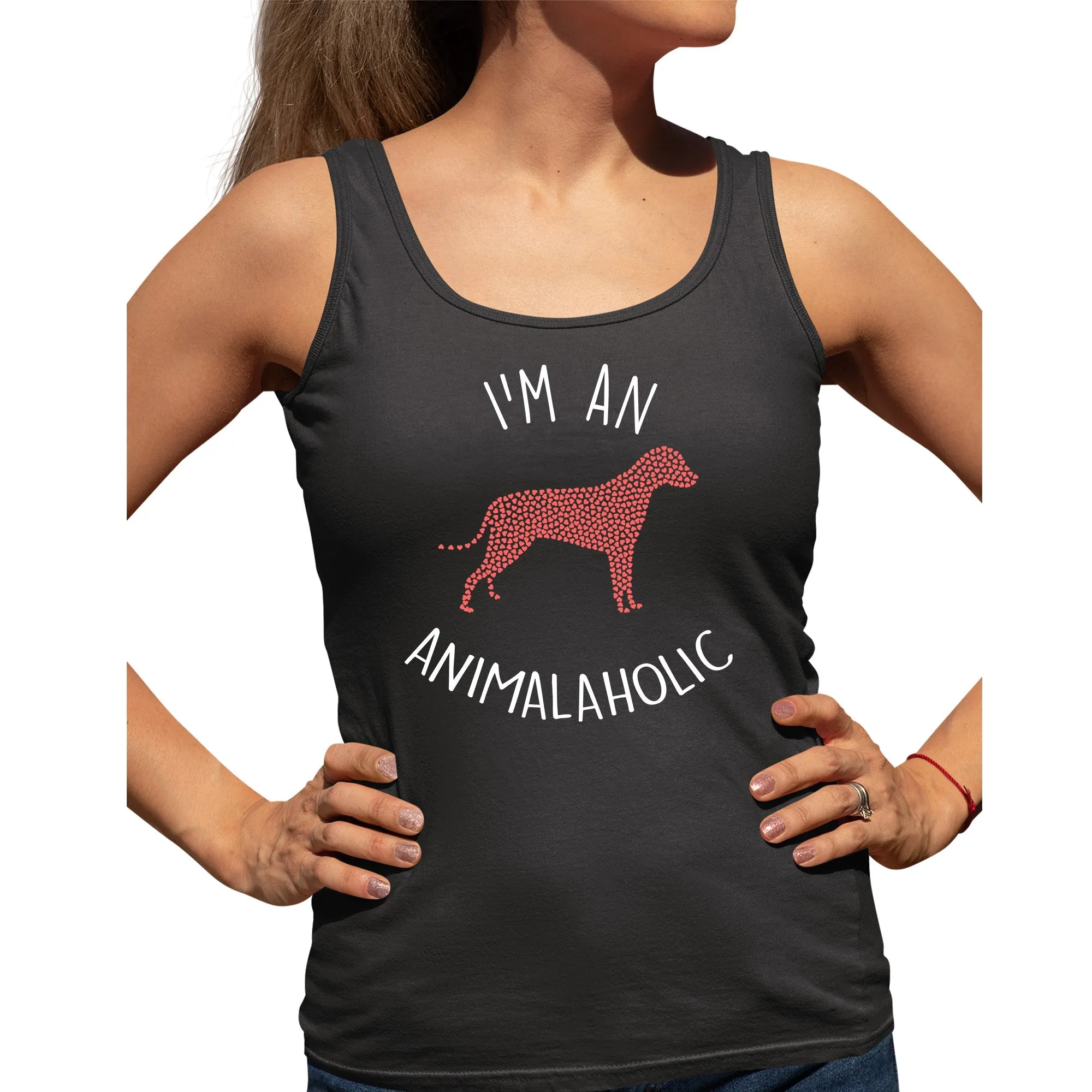 I'm an animalaholic Women's Tank Top