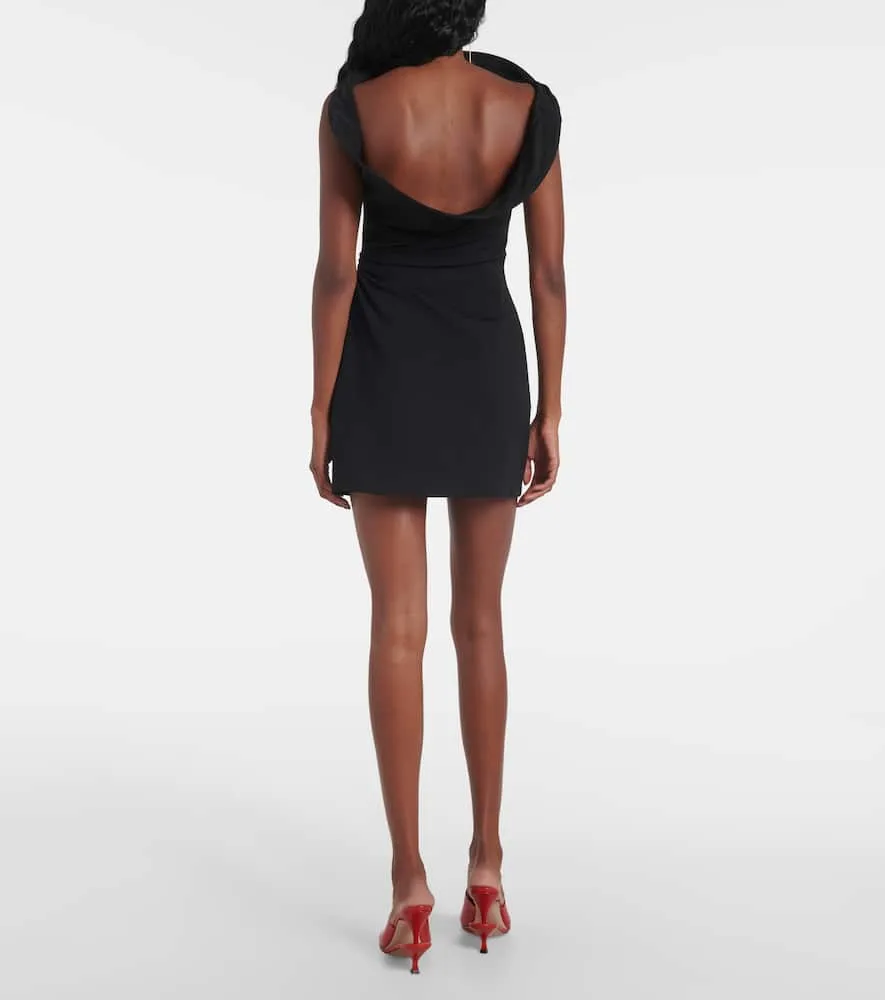Jacquemus La Mini Robe Bordo minidress