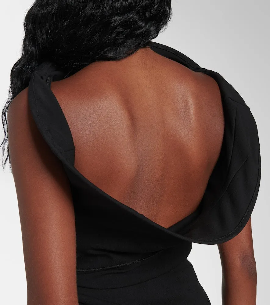 Jacquemus La Mini Robe Bordo minidress