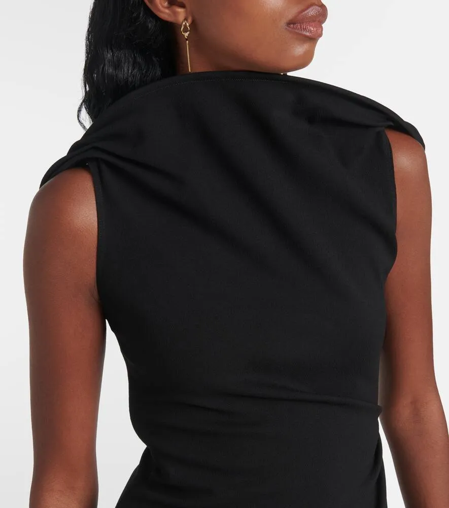 Jacquemus La Mini Robe Bordo minidress