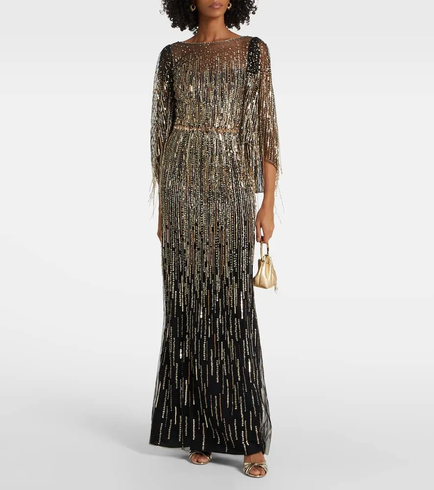 Jenny Packham Rhapsody sequined gown