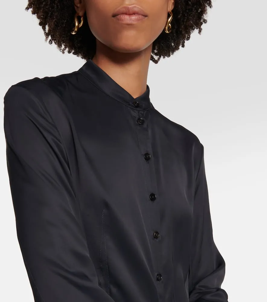 Jil Sander A-line midi dress