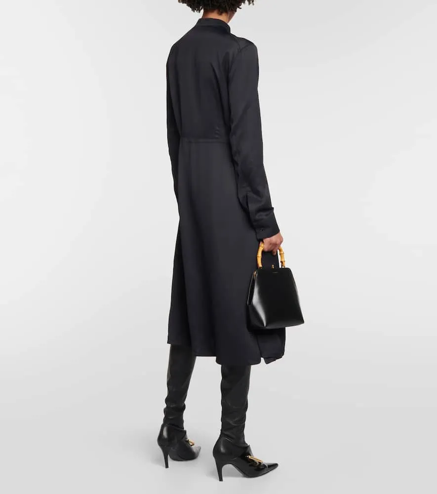 Jil Sander A-line midi dress
