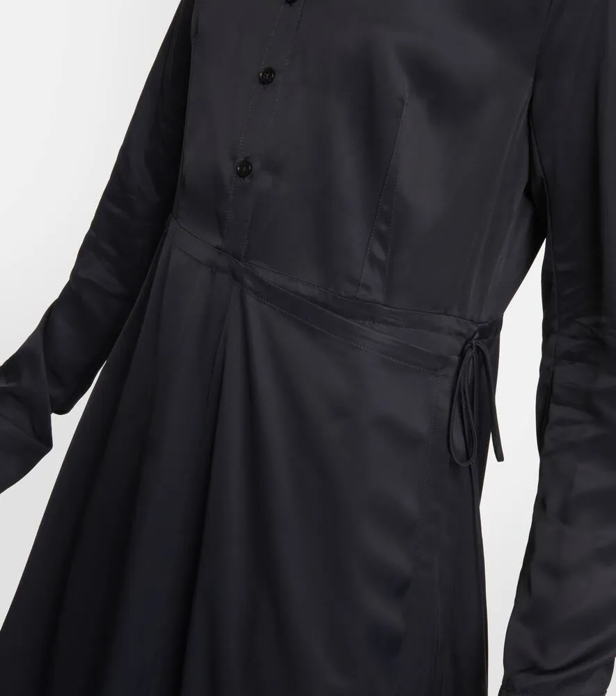 Jil Sander A-line midi dress
